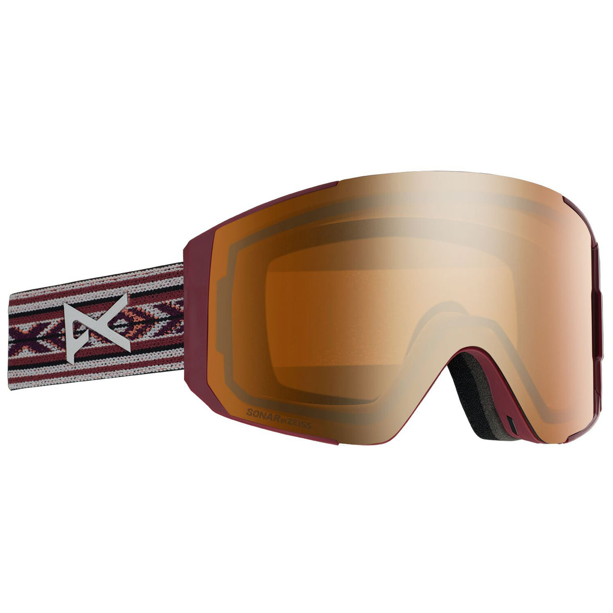 Anon Sync Asian Fit Goggle 2020 Bohemian - Sonar Bronze w/ Infrared Lens
