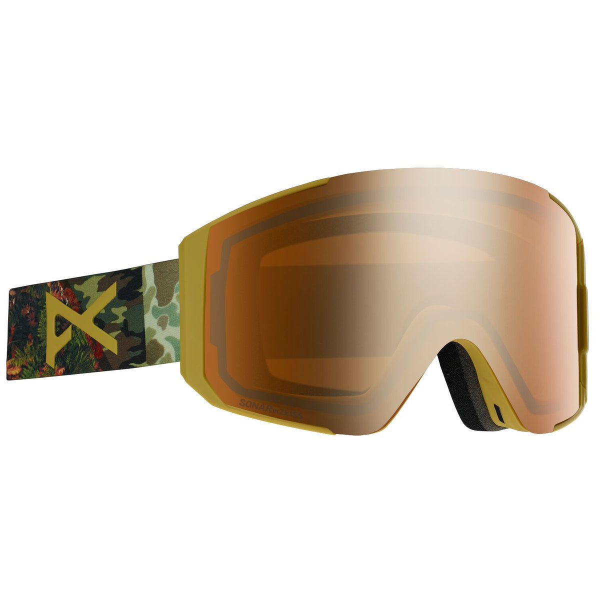 Anon Sync Asian Fit Goggle 2020 Camo - Sonar Bronze w/ Sonar Infrared Lens