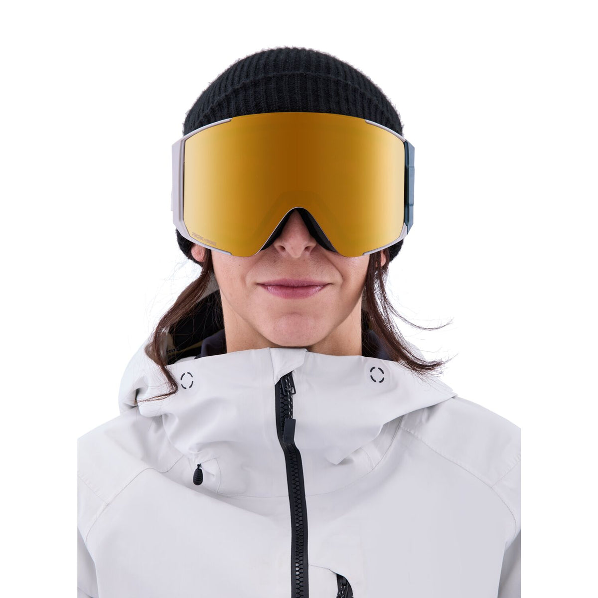 Anon Sync Goggle 2023 Warm Grey - Perceive Sunny Bronze w/ Perceive Cloudy Burst Lens