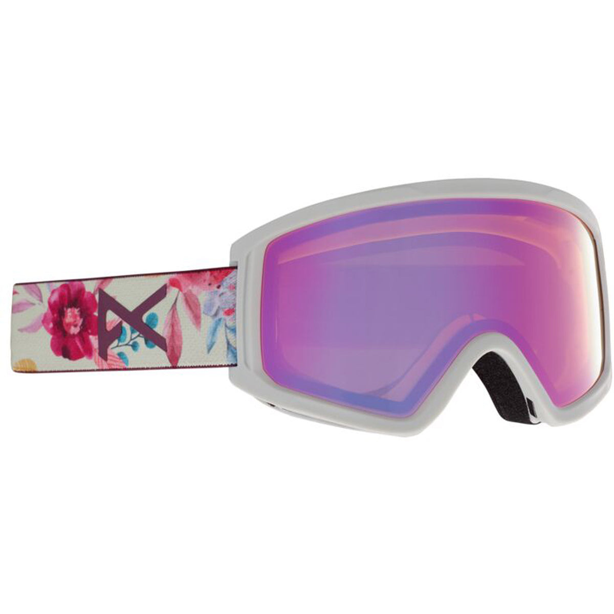 Anon Tracker Goggle 2020 Flowers - Pink Amber Lens