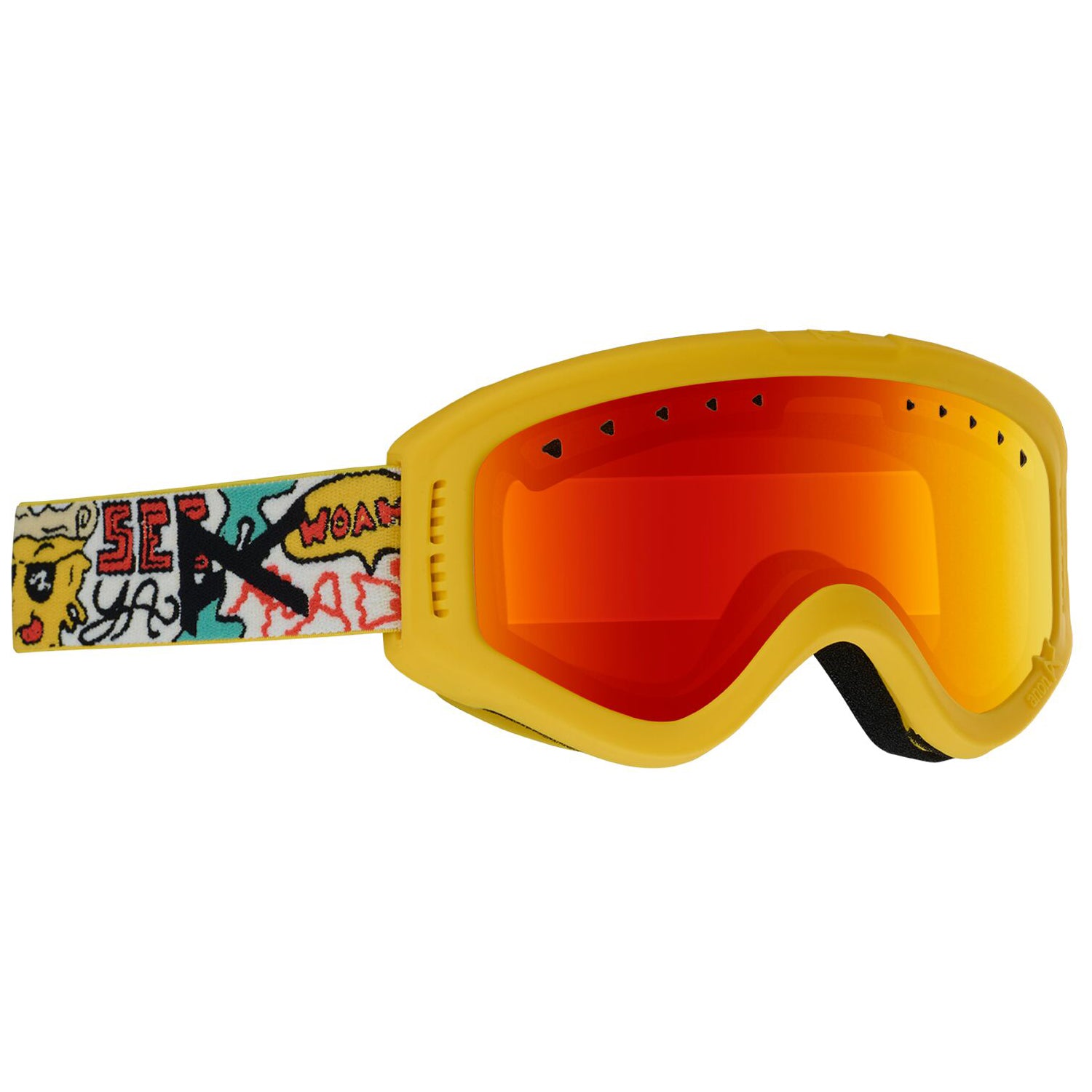 Anon Tracker Goggle 2020 Pizza Red Amber