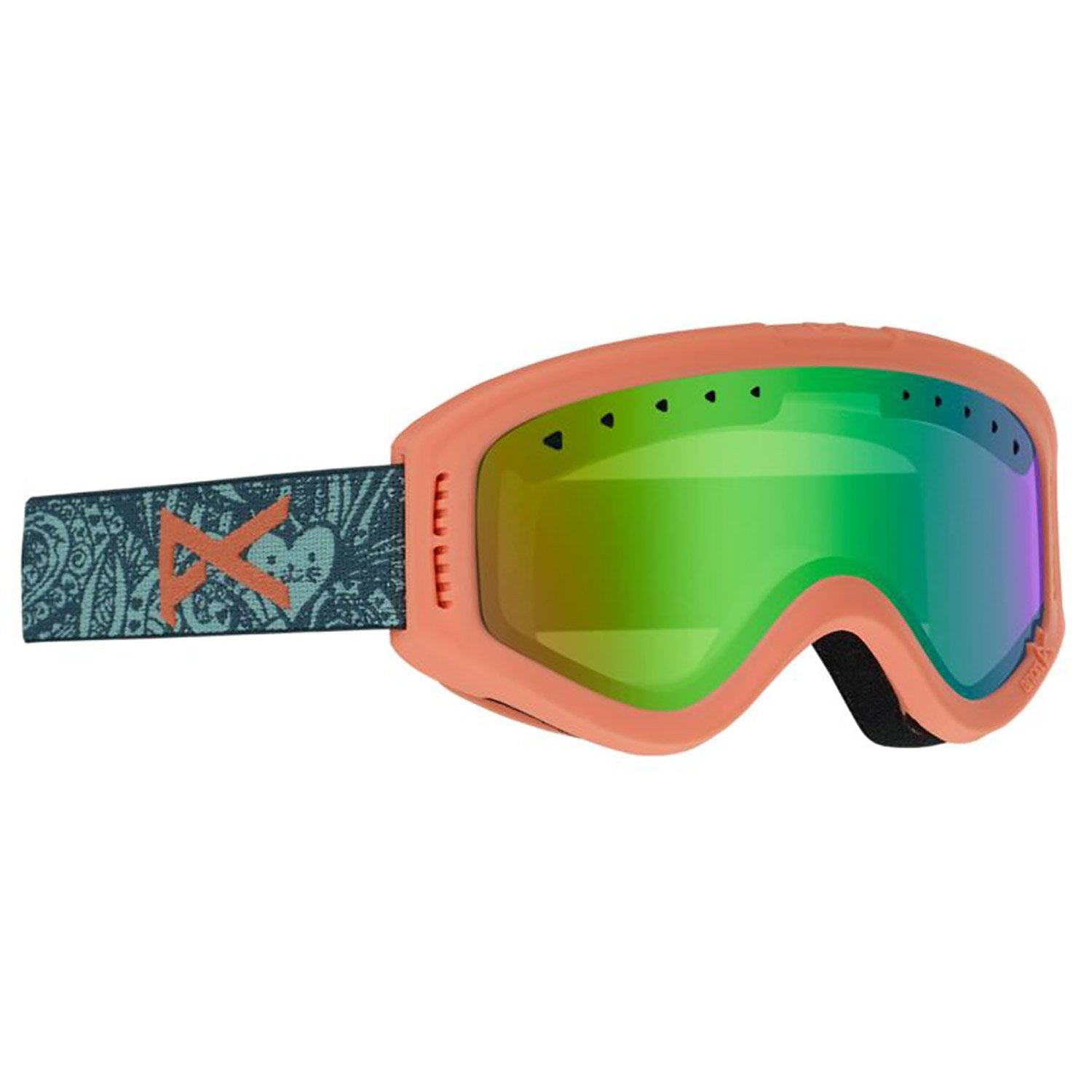 Anon Tracker Goggle 2020 Tangle - Green Amber Lens