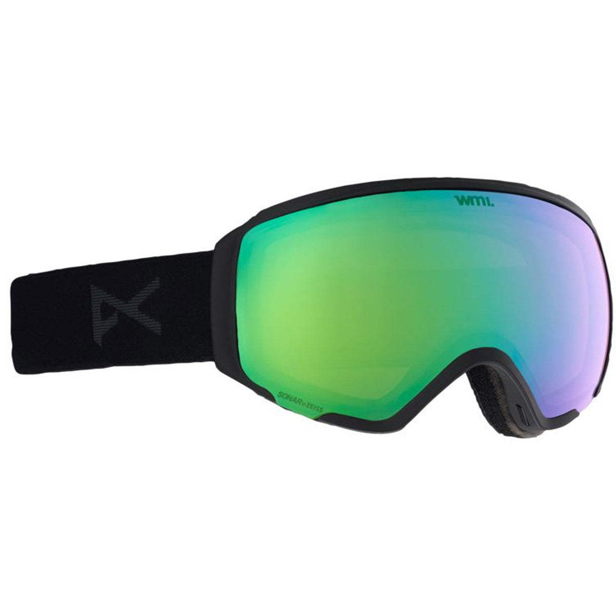 Anon Wm1 Goggle 2020 Smoke -Sonar Green Smoke - Sonar Green w/ Sonar Infrared Lens