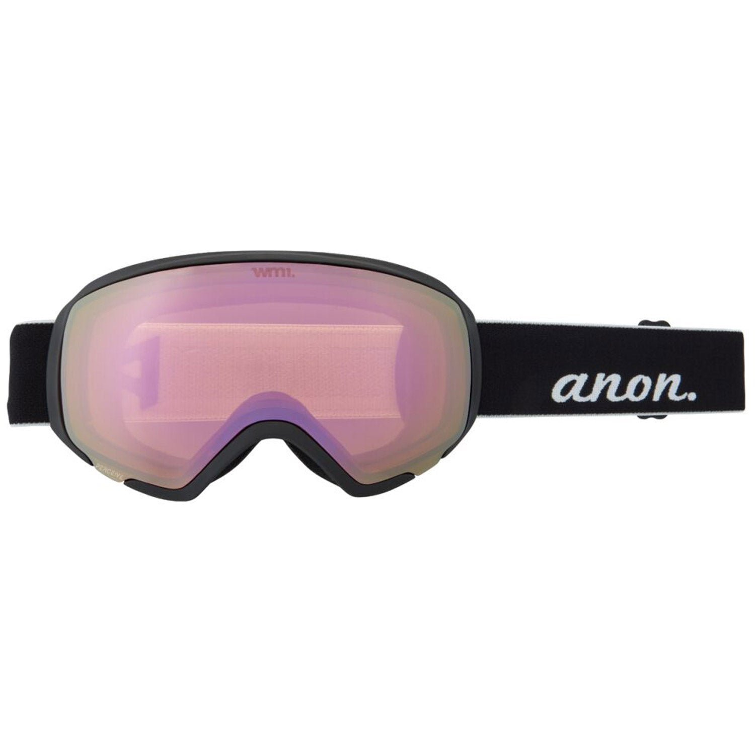 Anon WM1 Goggle 2021 Black - Perceive Variable Green Lens w/ Perceive Cloudy Pink Lens