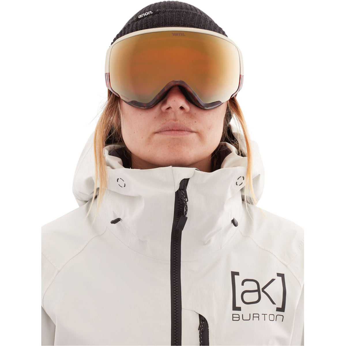 Anon WM1 Goggle 2021 Tort 3.0 - Perceive Sunny Bronze Lens w/ Perceive Variable Violet Lens