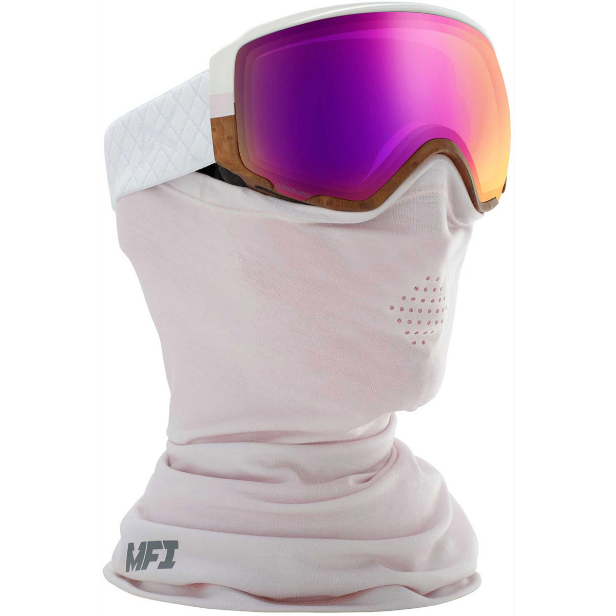 Anon WM1 MFI Goggle 2020 Tort 2.0 - Sonar Pink w/ Sonar Silver Lens