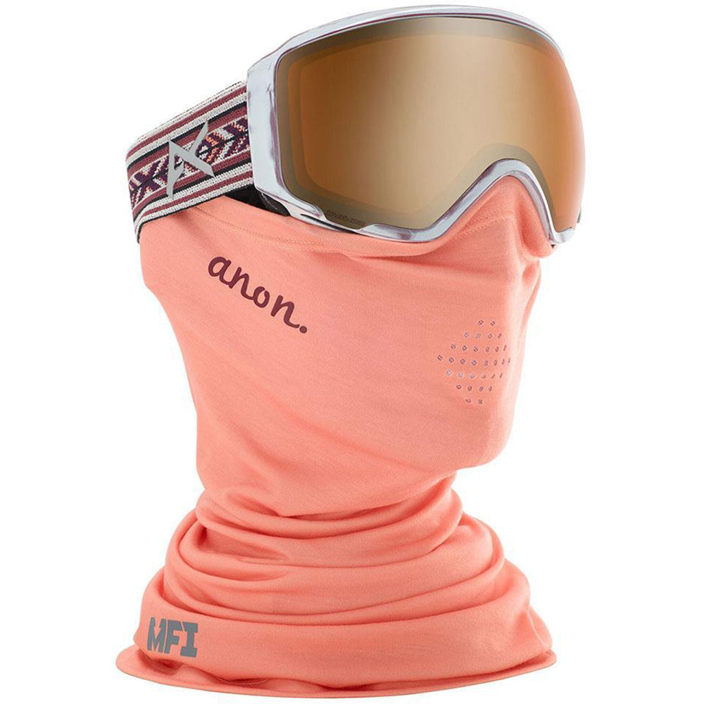 Anon WM1 MFI Asian Fit Goggle 2020 Bohemian - Sonar Bronze w/ Sonar Blue Spare Lens