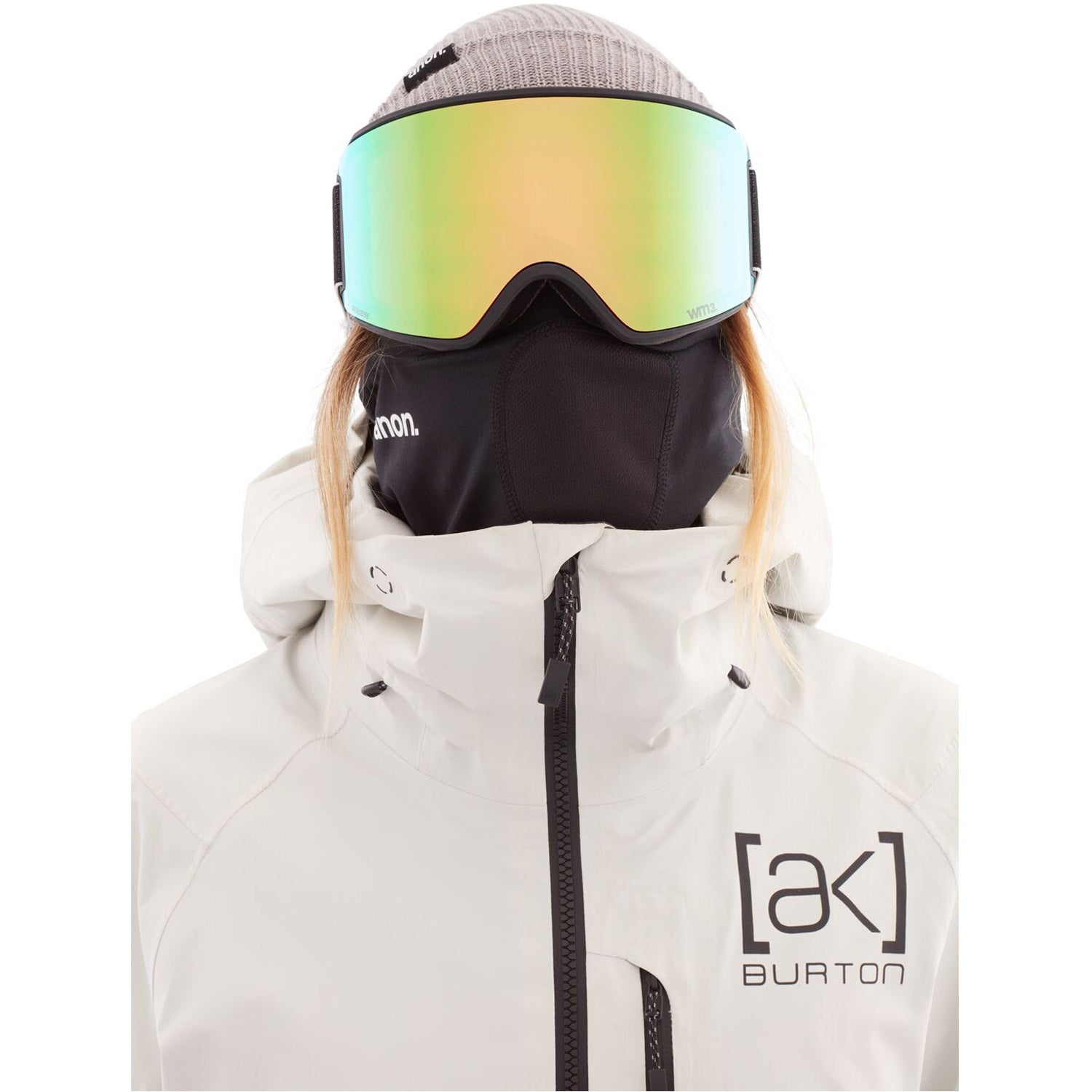 Anon WM3 MFI Goggle 2021 Black - Perceive Variable Green Lens w/ Perceive Cloudy Pink Lens