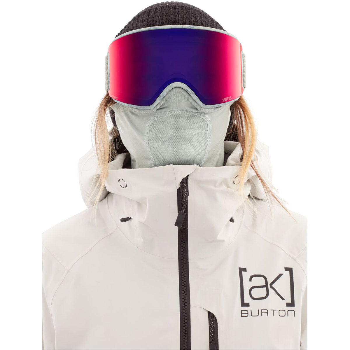 Anon WM3 MFI Goggle 2021 Gray - Perceive Sunny Red Lens w/ Perceive Cloudy Burst Lens