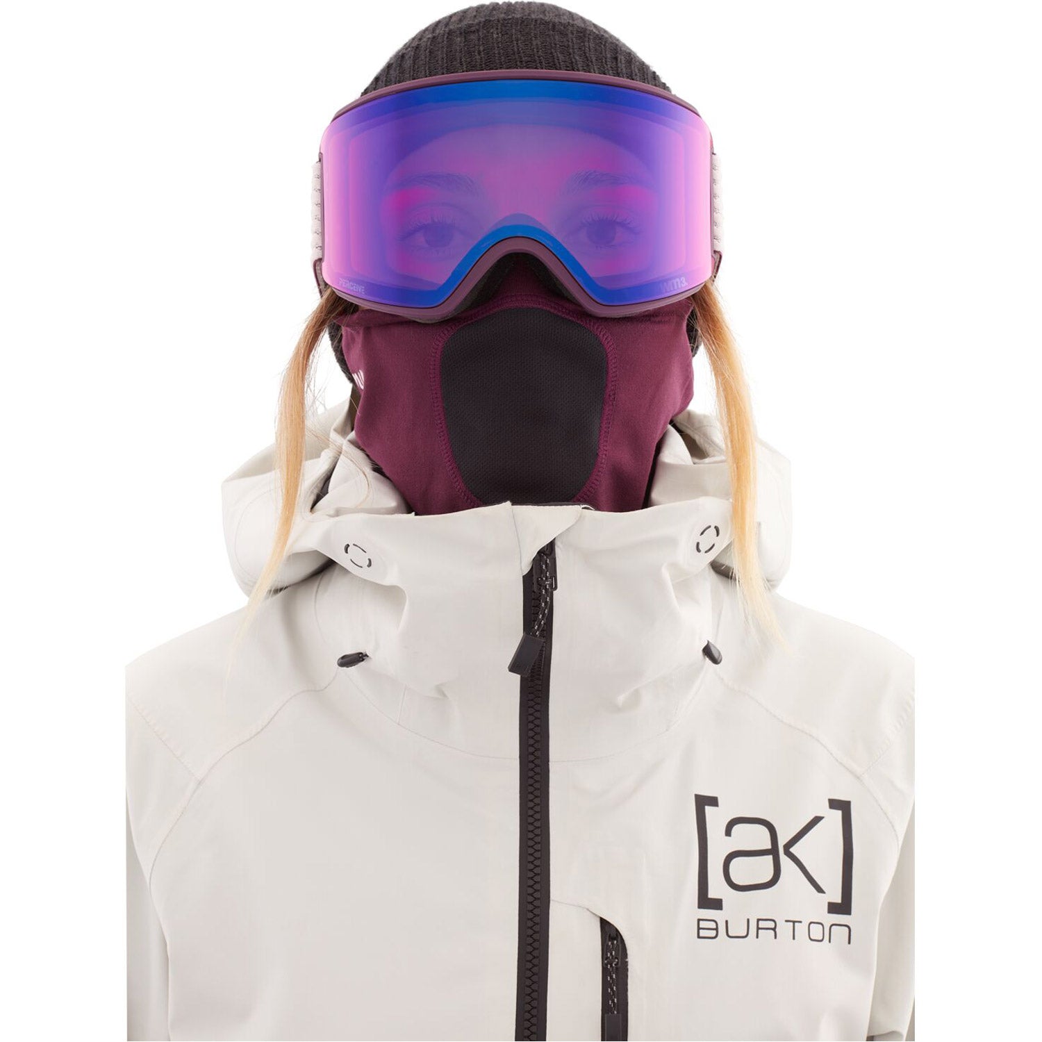 Anon WM3 MFI Goggle 2021 Purple - Perceive Variable Violet Lens w/ Perceive Sunny Onyx LensAnon WM3 MFI Goggle 2021