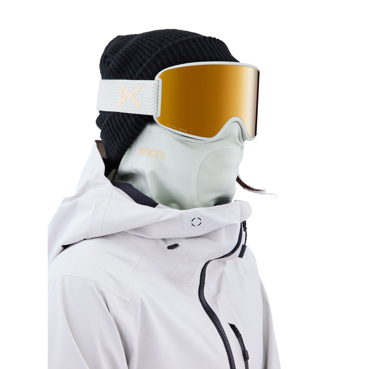 Anon WM3 MFI Google 2023 Jade - Perceive Sunny Bronze w/ Perceive Cloudy Burst Lens