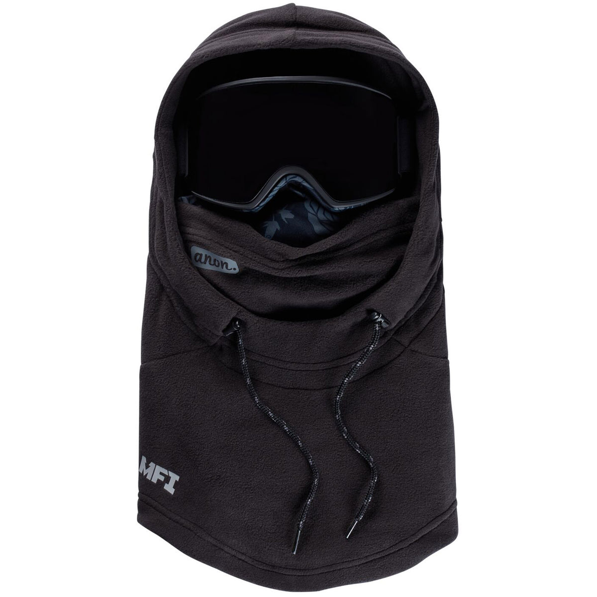 Anon Womens MFI Fleece Helmet Hood 2021 Black