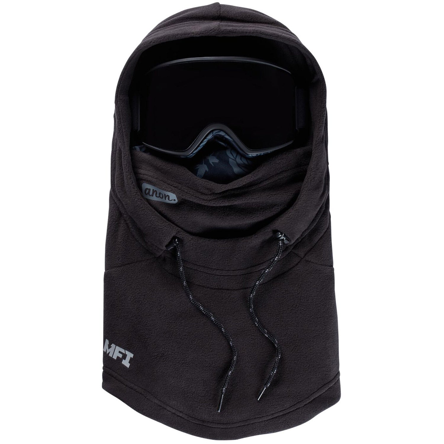 Anon Womens MFI Fleece Helmet Hood 2021 Black
