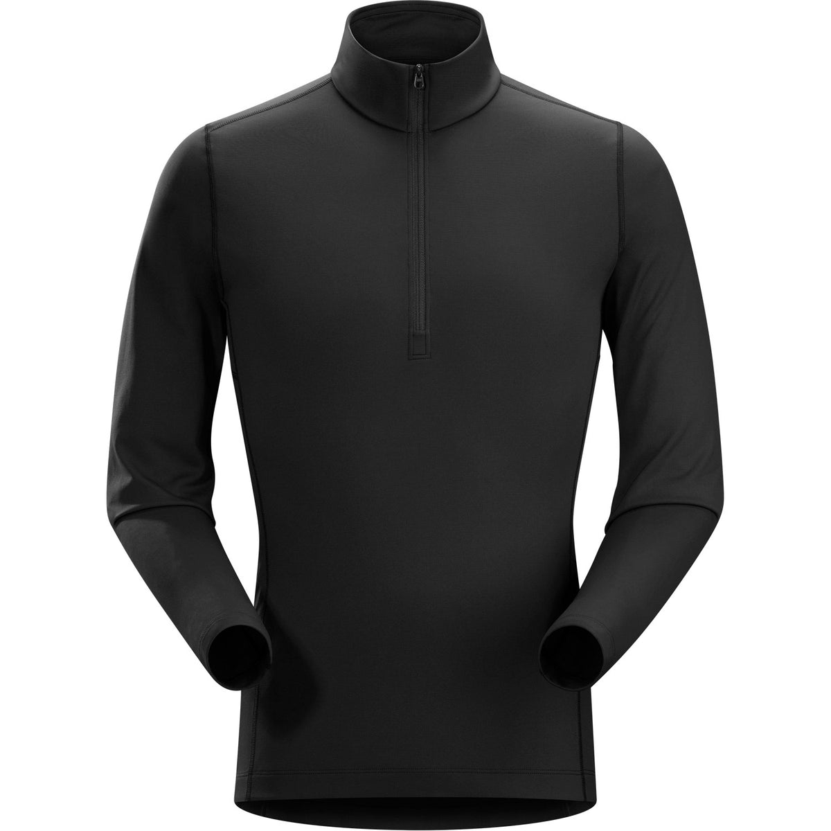 Arcteryx Phase Ar Zip Neck Skivvy 2020 Black