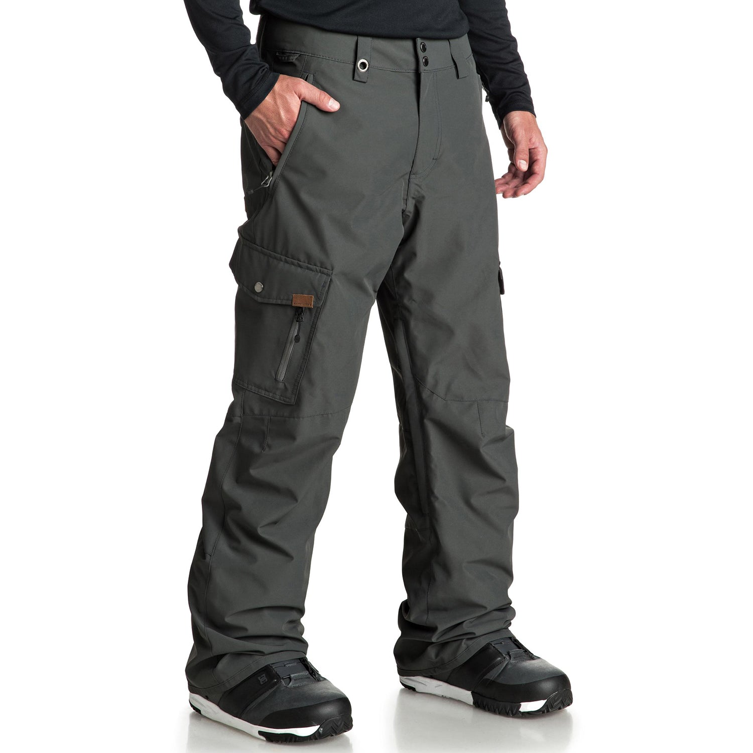 Quiksilver Porter Shell Snow Pant 2019 Dark Shadow