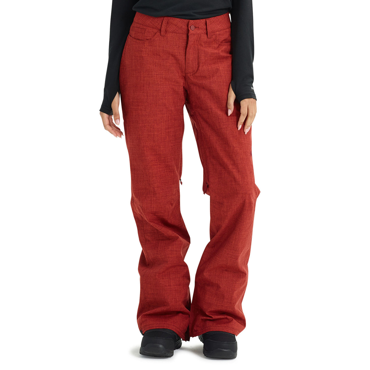 Burton Fly SHort Snowboard Pant 2019 Sparrow Heather 3