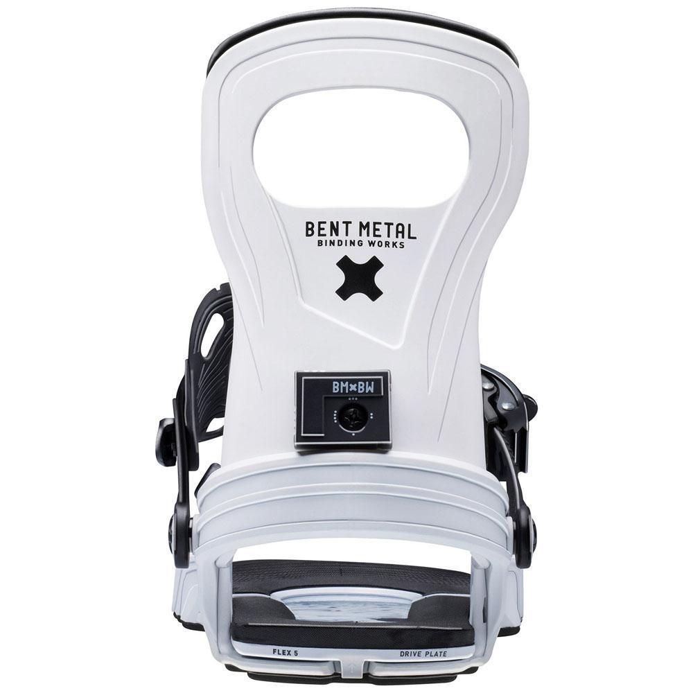 Bent Metal Joint Snowboard Binding 2020 White 2