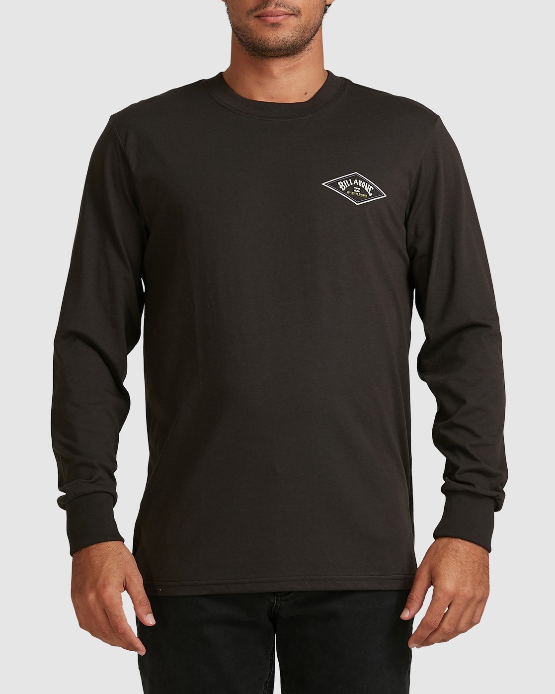 Billabong Adventure Division Diamond Long Sleeve Tee Black