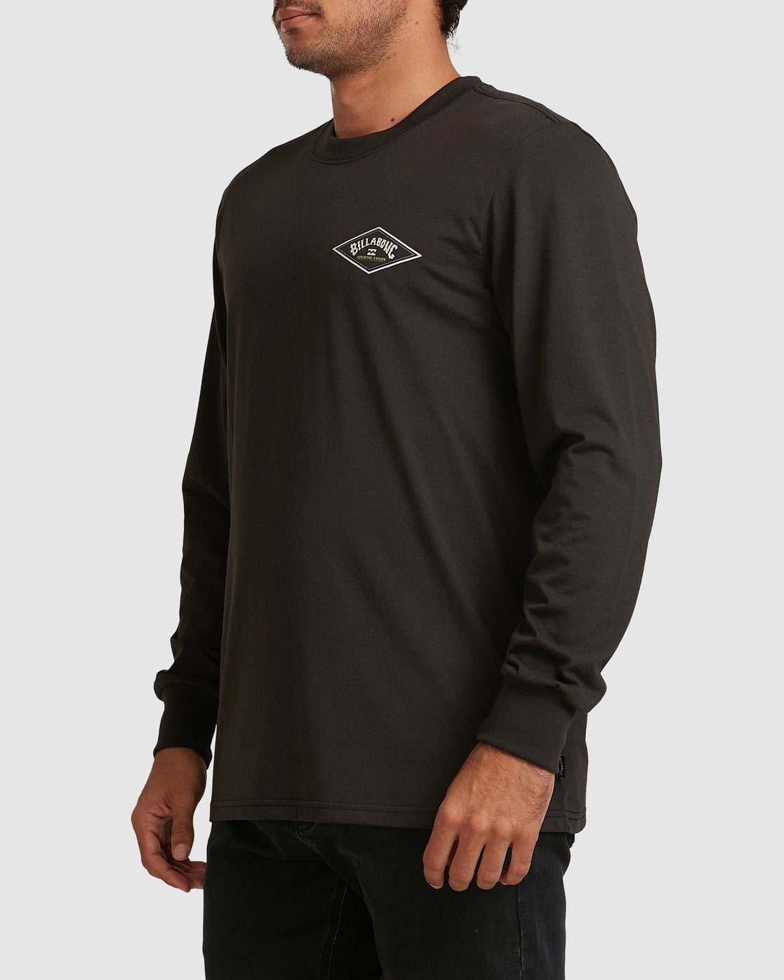 Billabong Adventure Division Diamond Long Sleeve Tee Black