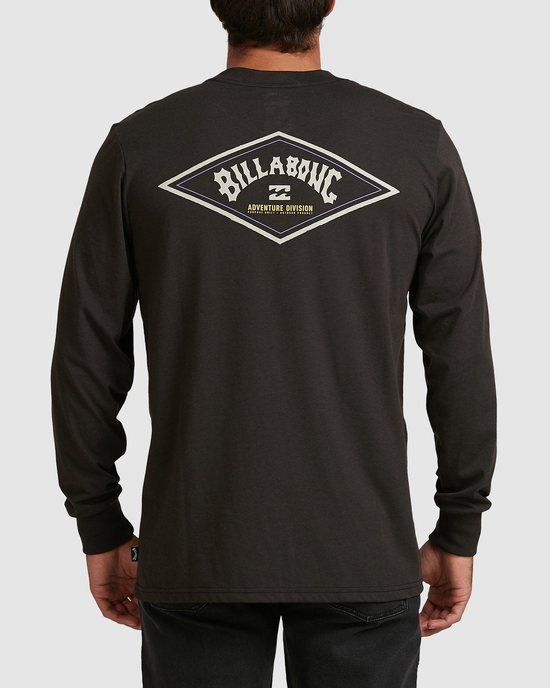 Billabong Adventure Division Diamond Long Sleeve Tee Black