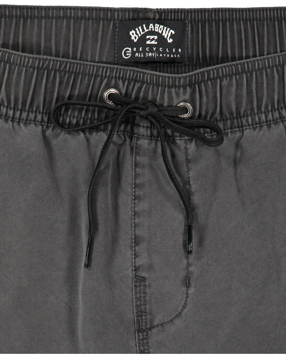 Billabong All Day Overdye Layback Boardshorts Black