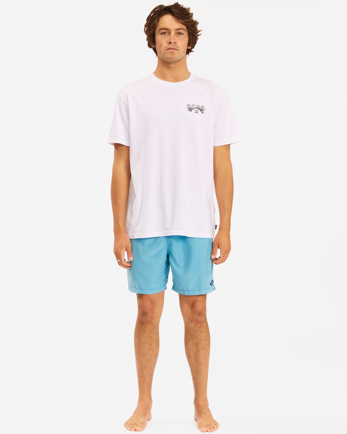 Billabong All Day Overdye Layback Boardshorts Dusty blue