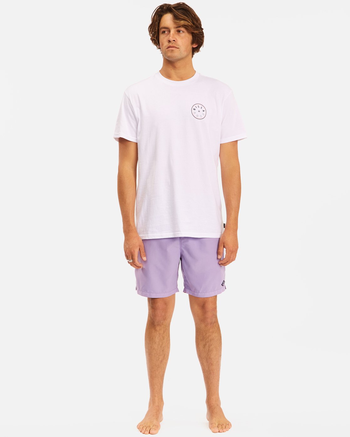 Billabong All Day Overdye Layback Boardshorts Iris