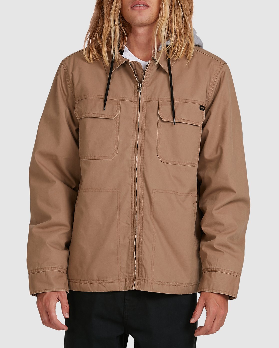 Billabong Barlow Twill Jacket Clay