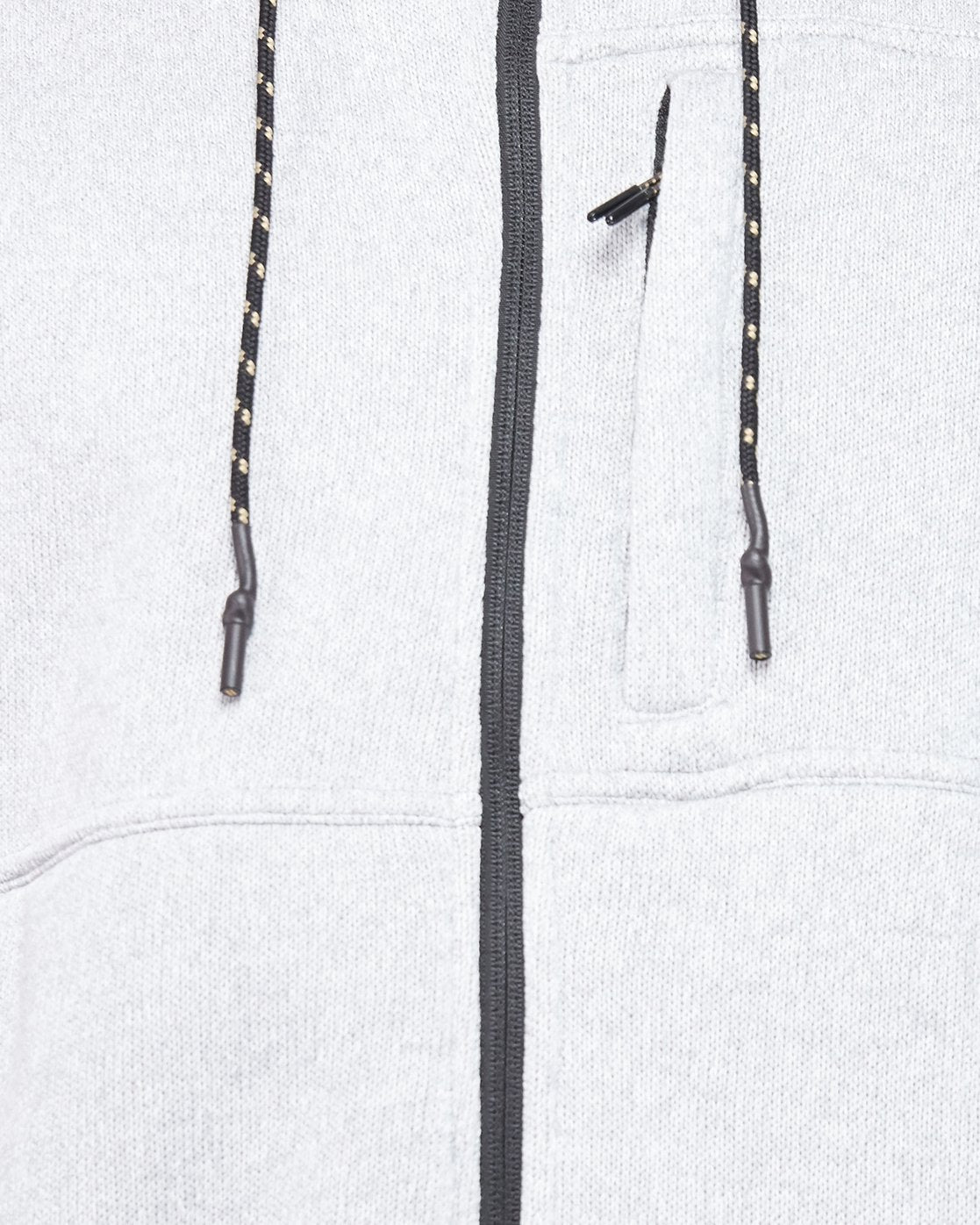 Billabong Boundary Sherpa Zip Thru Hoodie Grey heather