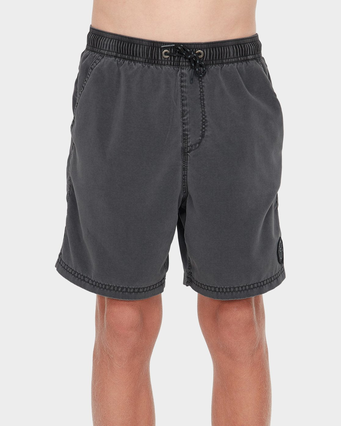 Billabong Boys 8-16 All Day Ovd Layback Boardshorts Black