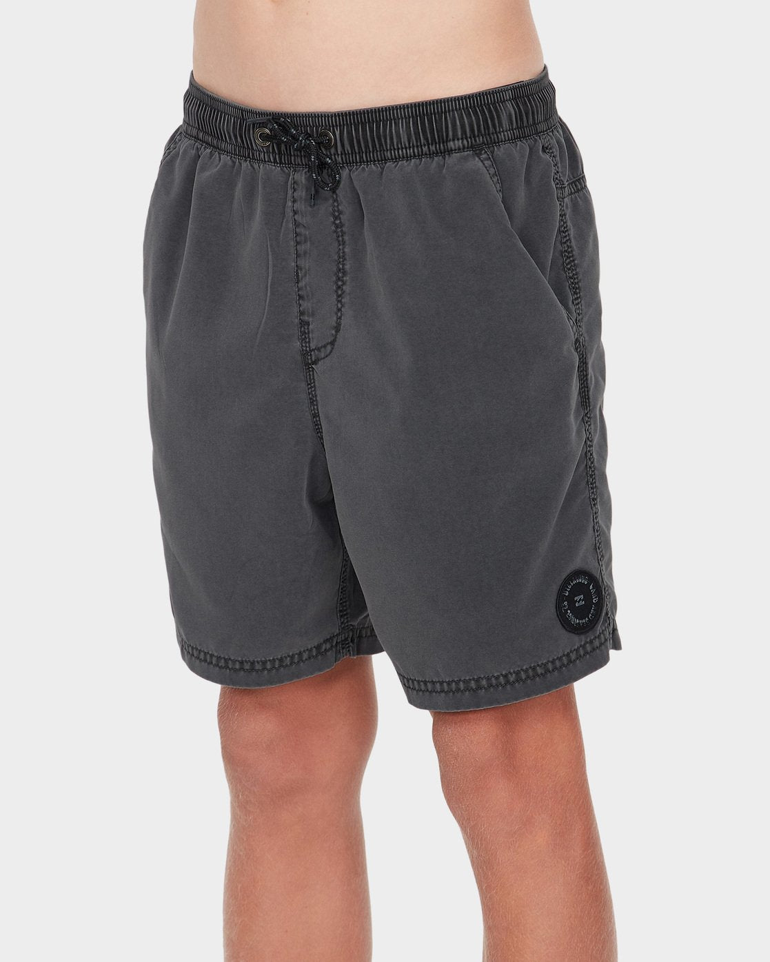 Billabong Boys 8-16 All Day Ovd Layback Boardshorts Black