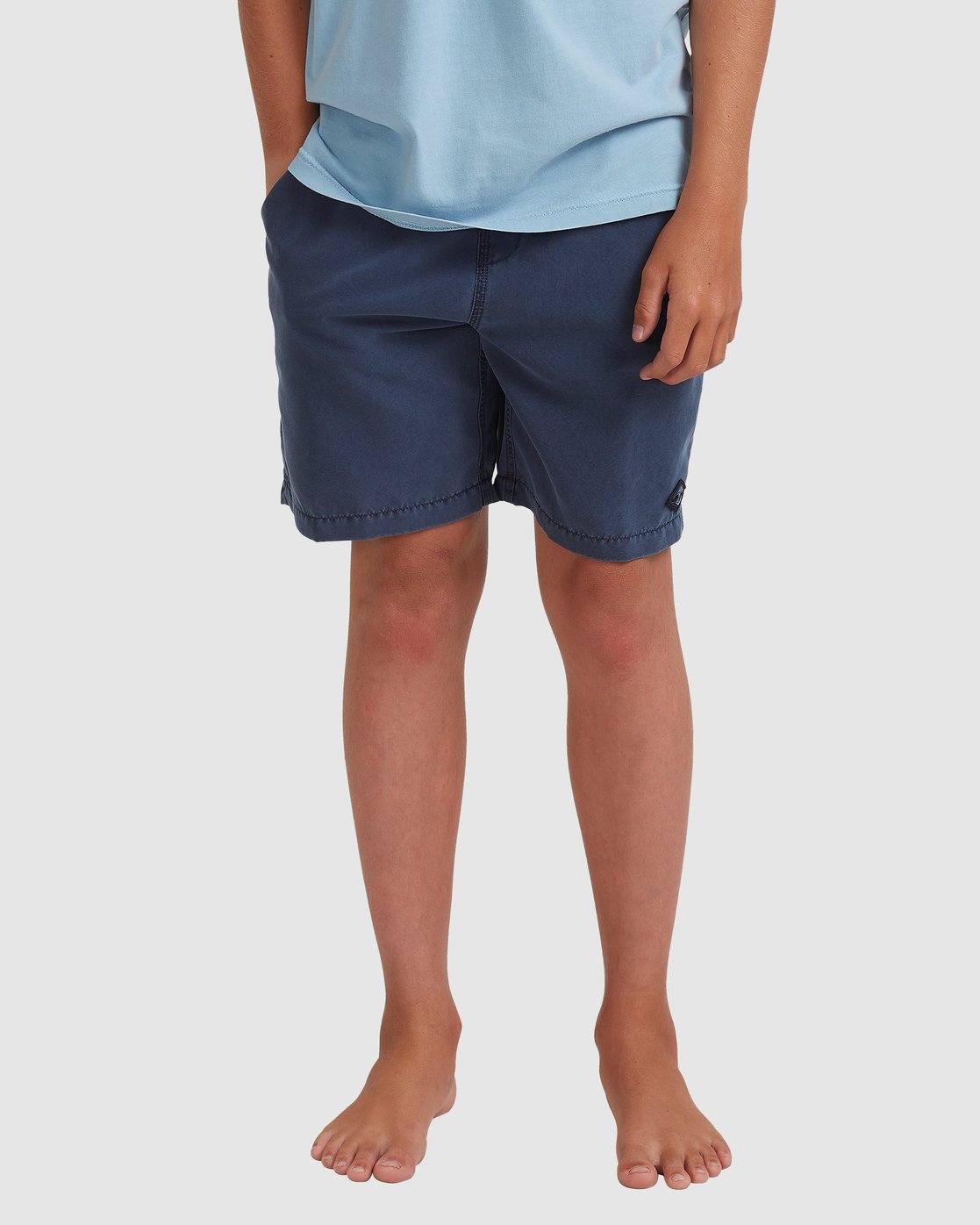 Billabong Boys 8-16 All Day Ovd Layback Boardshorts Denim