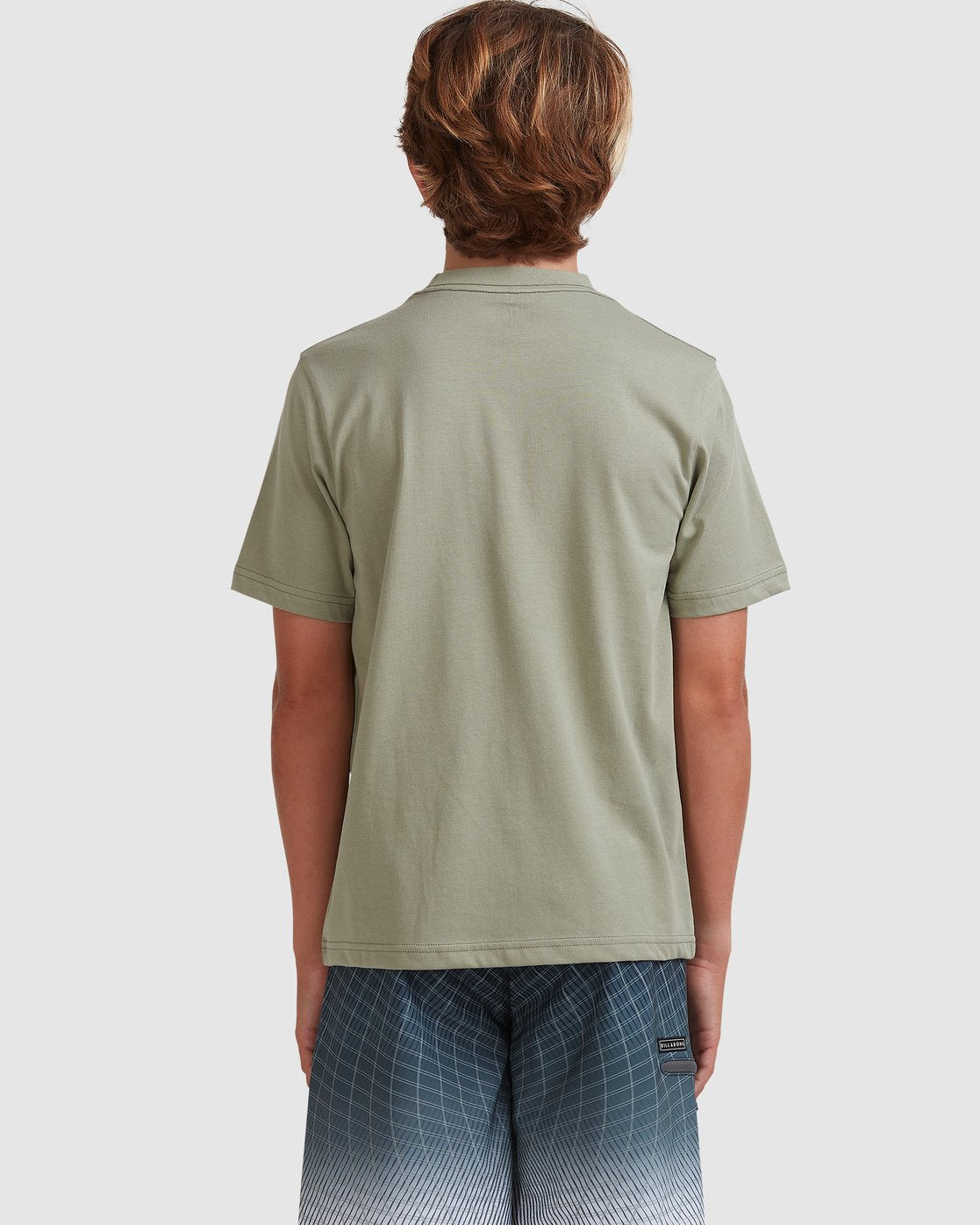 Billabong Boys 8-16 Smitty Short Sleeve Tee Faded milita
