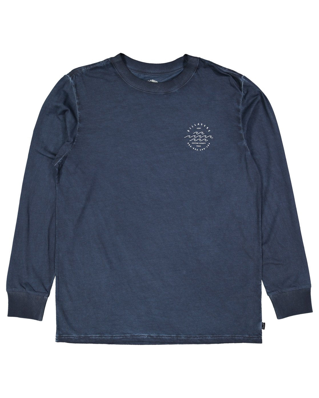 Billabong Boys Big Wave Dave Long Sleeve Tee Navy