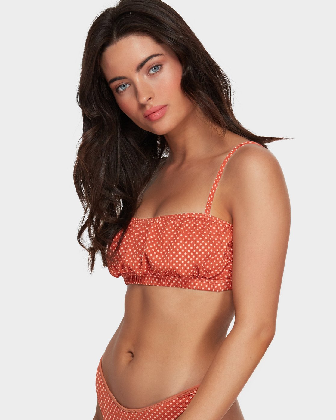 Billabong Candy Bralette Bikini Top Pink sand