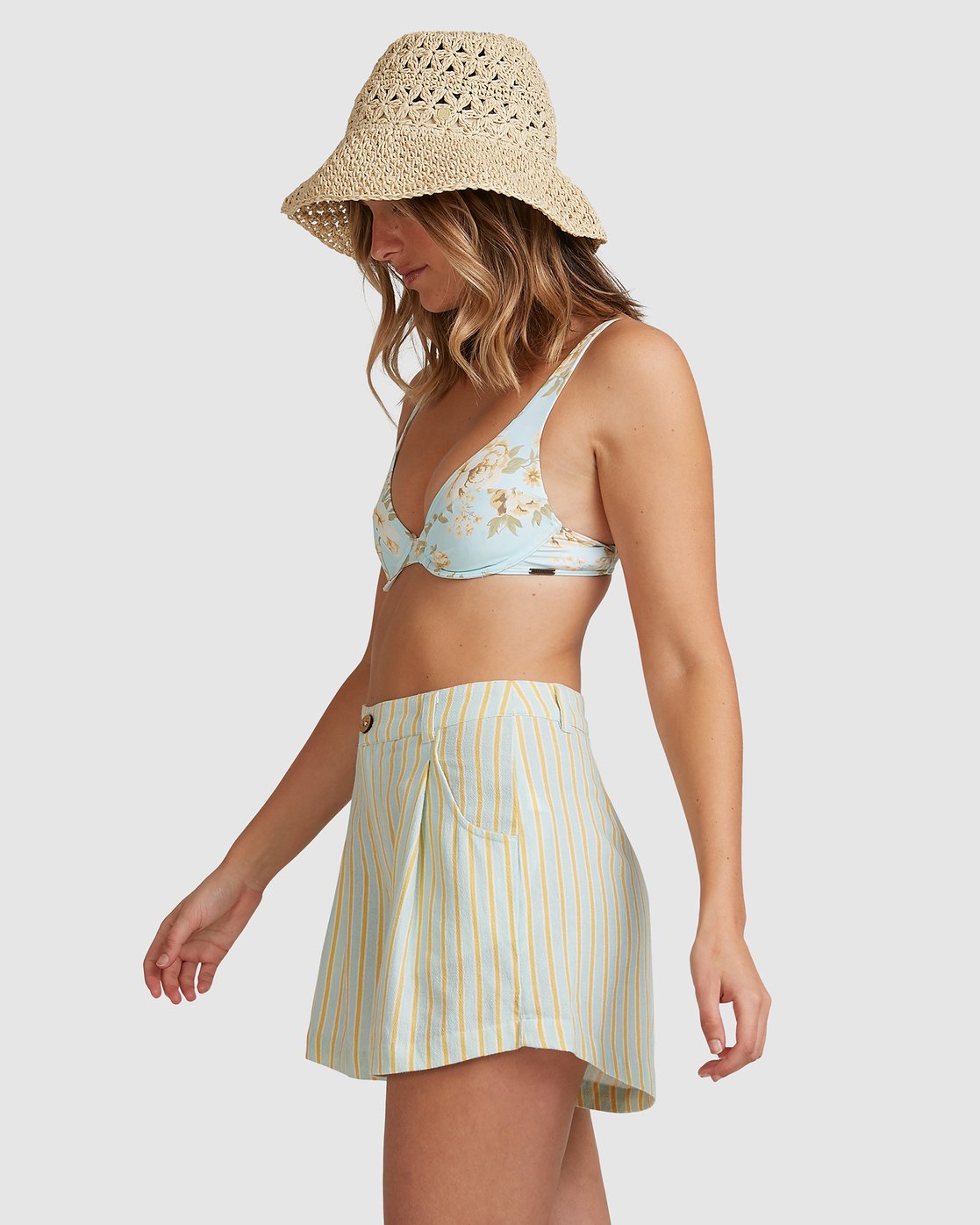 Billabong Candy Cuff Shorts Pastel blue