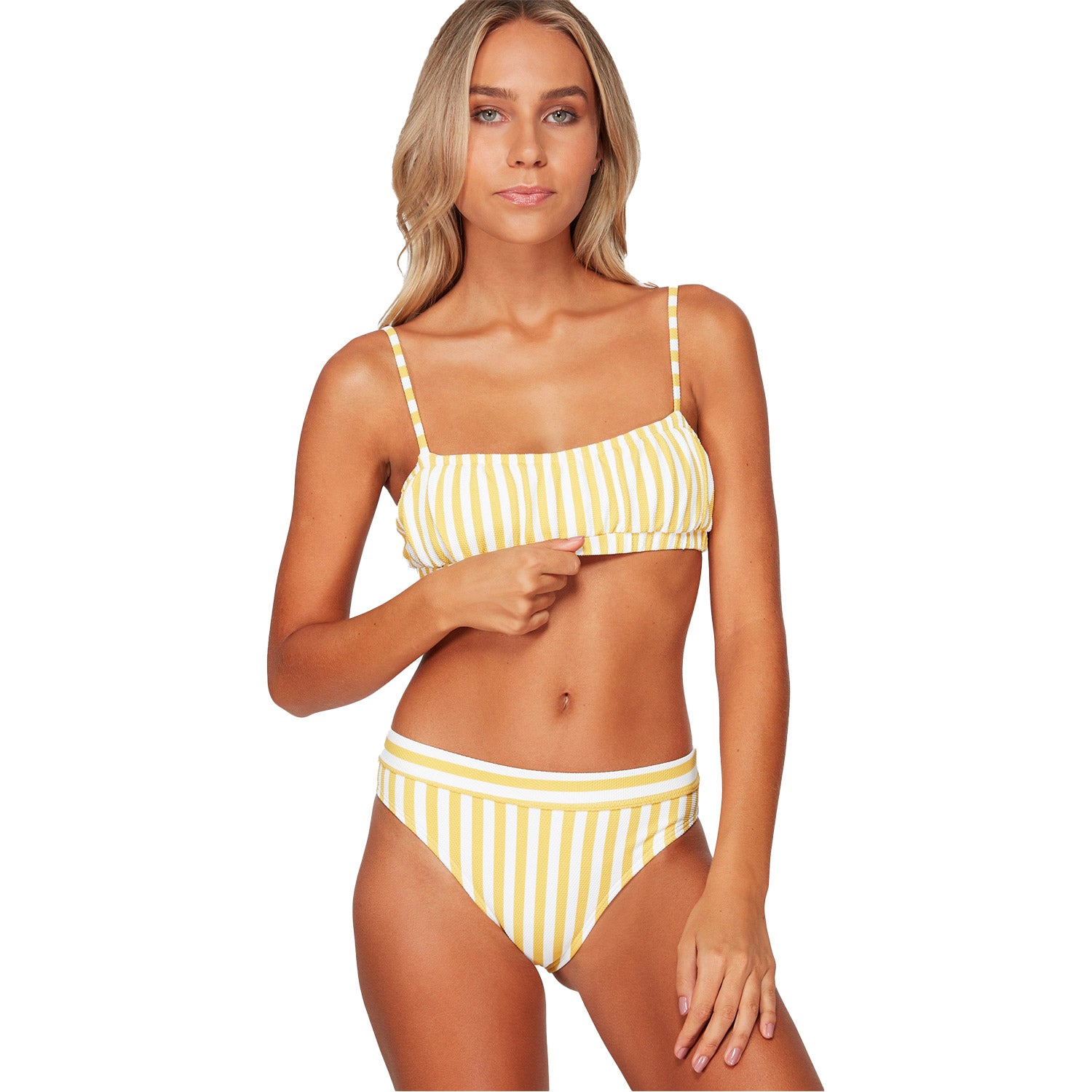 Billabong Cassy Stripe Bralette Bikini Top
