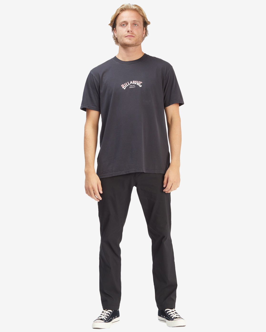 Billabong Core Arch T-Shirt Washed Black