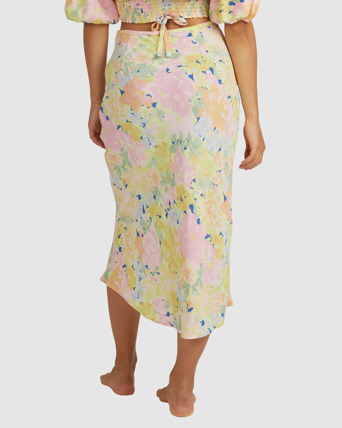 Billabong Cosmic Midi Skirt LIME