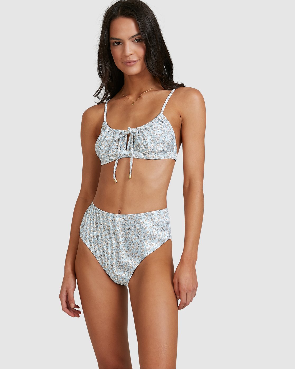 Billabong Dream Isle Coco Bralette Bikini Top Baby blue
