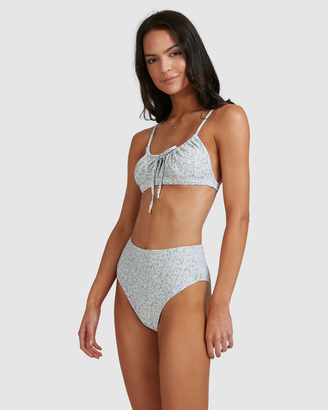 Billabong Dream Isle Coco Bralette Bikini Top Baby blue