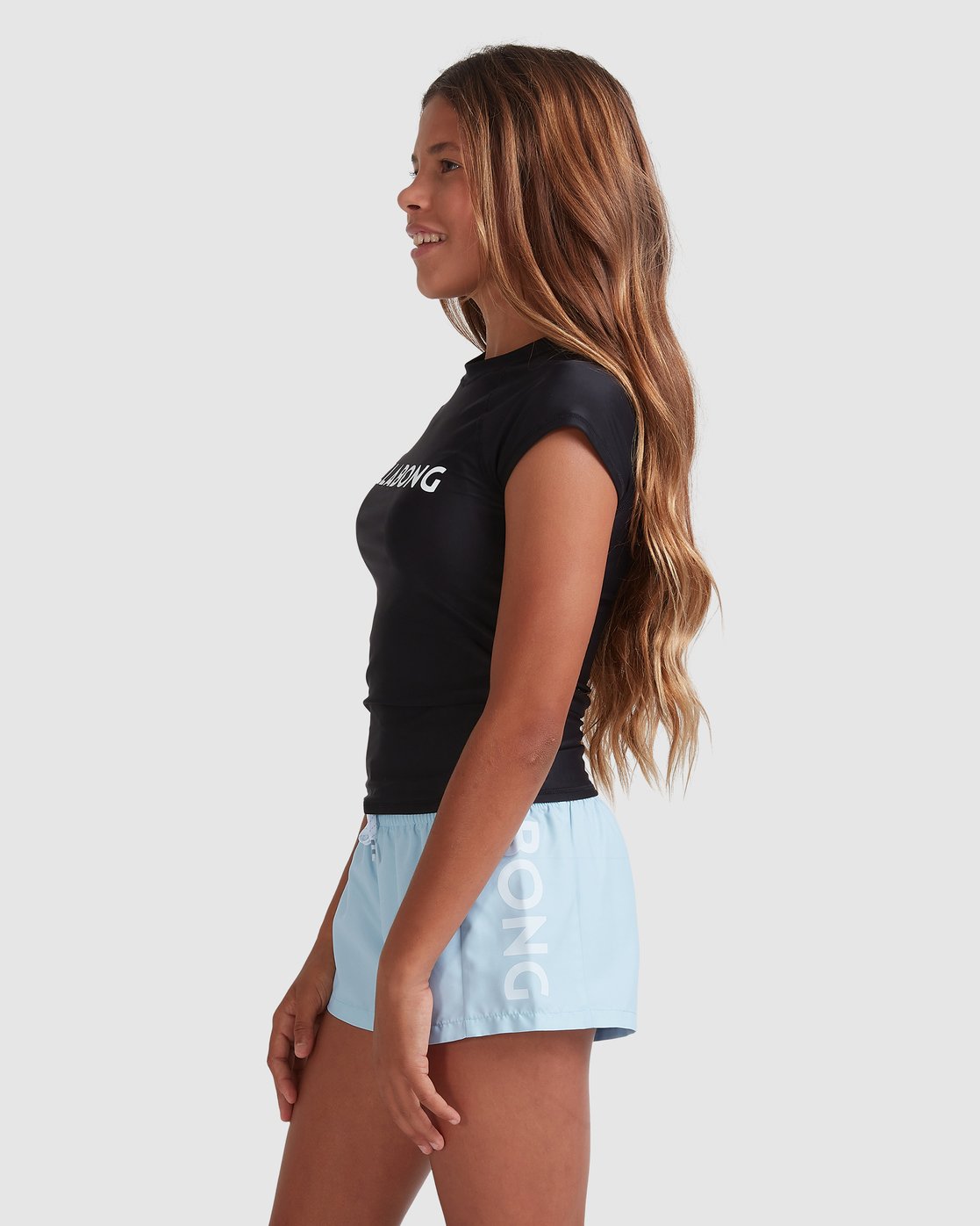 Billabong Girls 6-14 Dancer Rash Vest Black