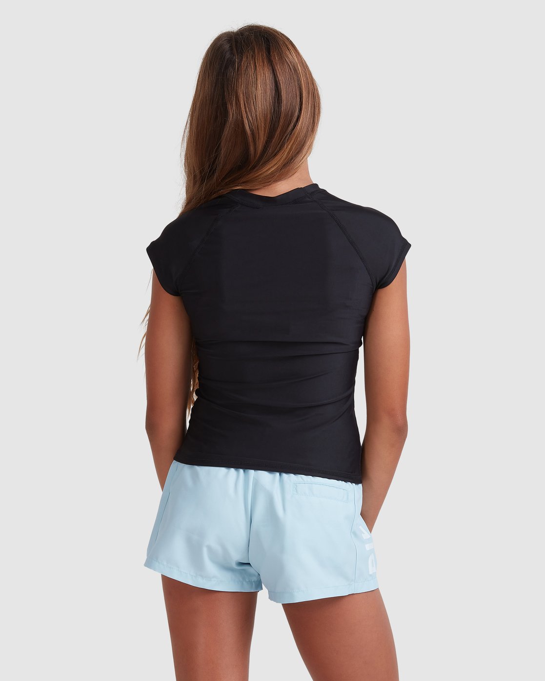 Billabong Girls 6-14 Dancer Rash Vest Black