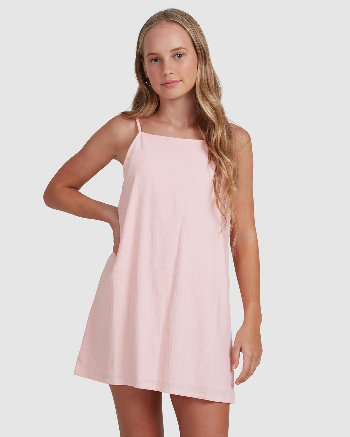 Billabong Girls 6-14 Sunrise Cotton Dress PALE PINK