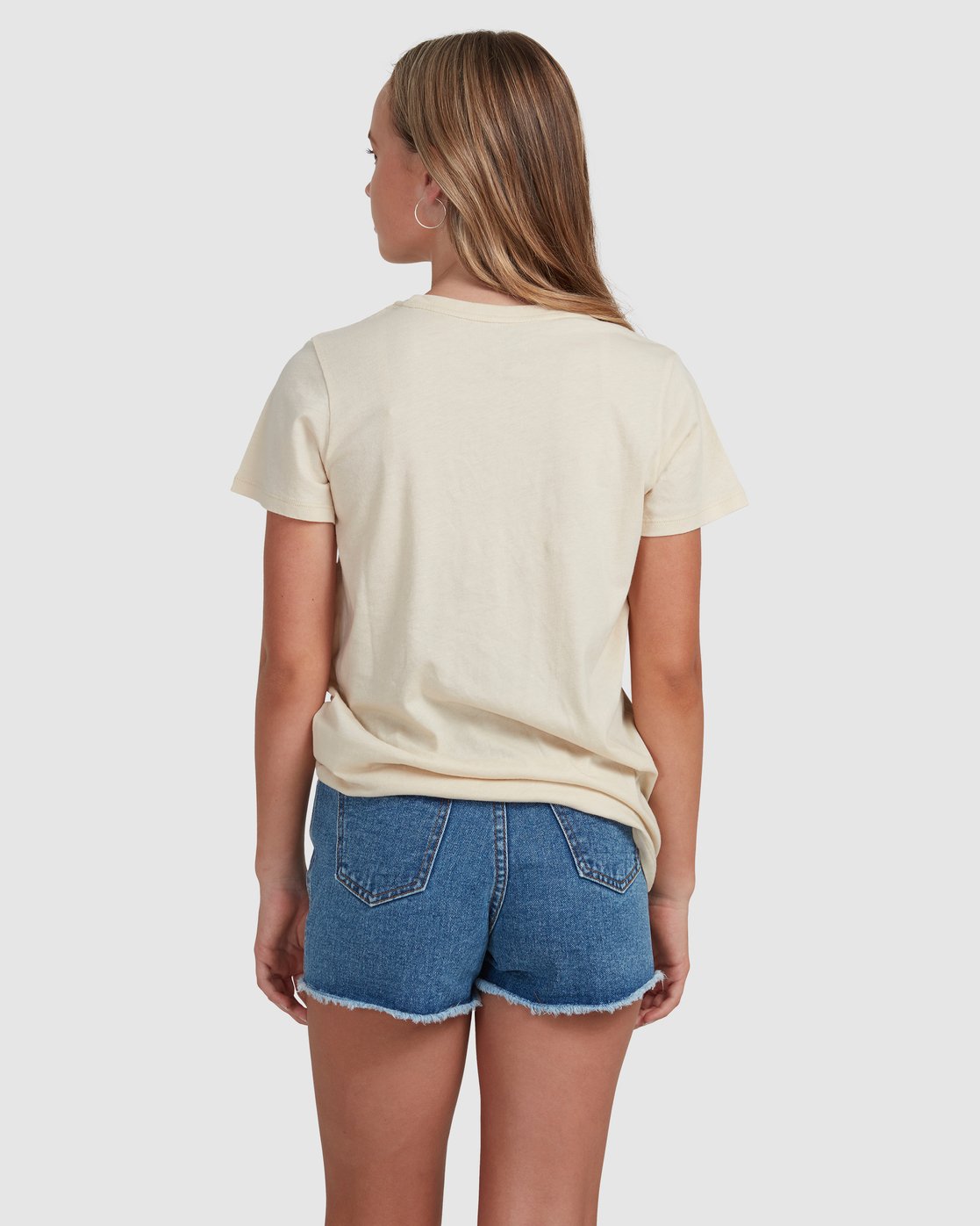 Billabong Girls 6-14 Tropicana T-Shirt ANTIQUE WHITE