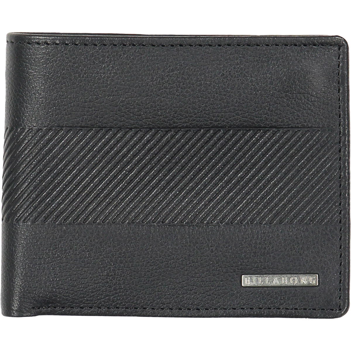 Billabong Helmsman RFID Flip Wallet Black Grain