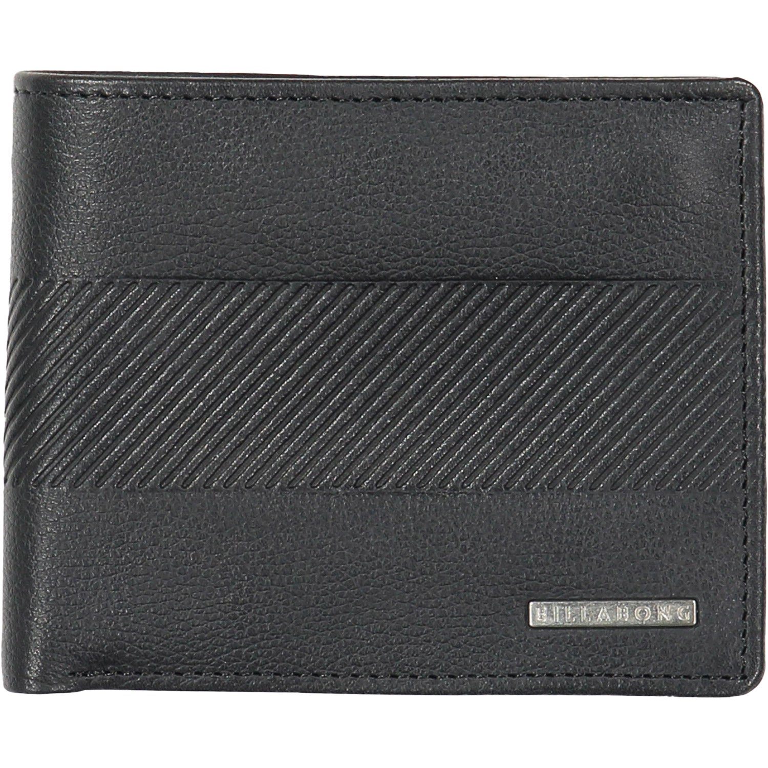 Billabong Helmsman RFID Flip Wallet Black Grain
