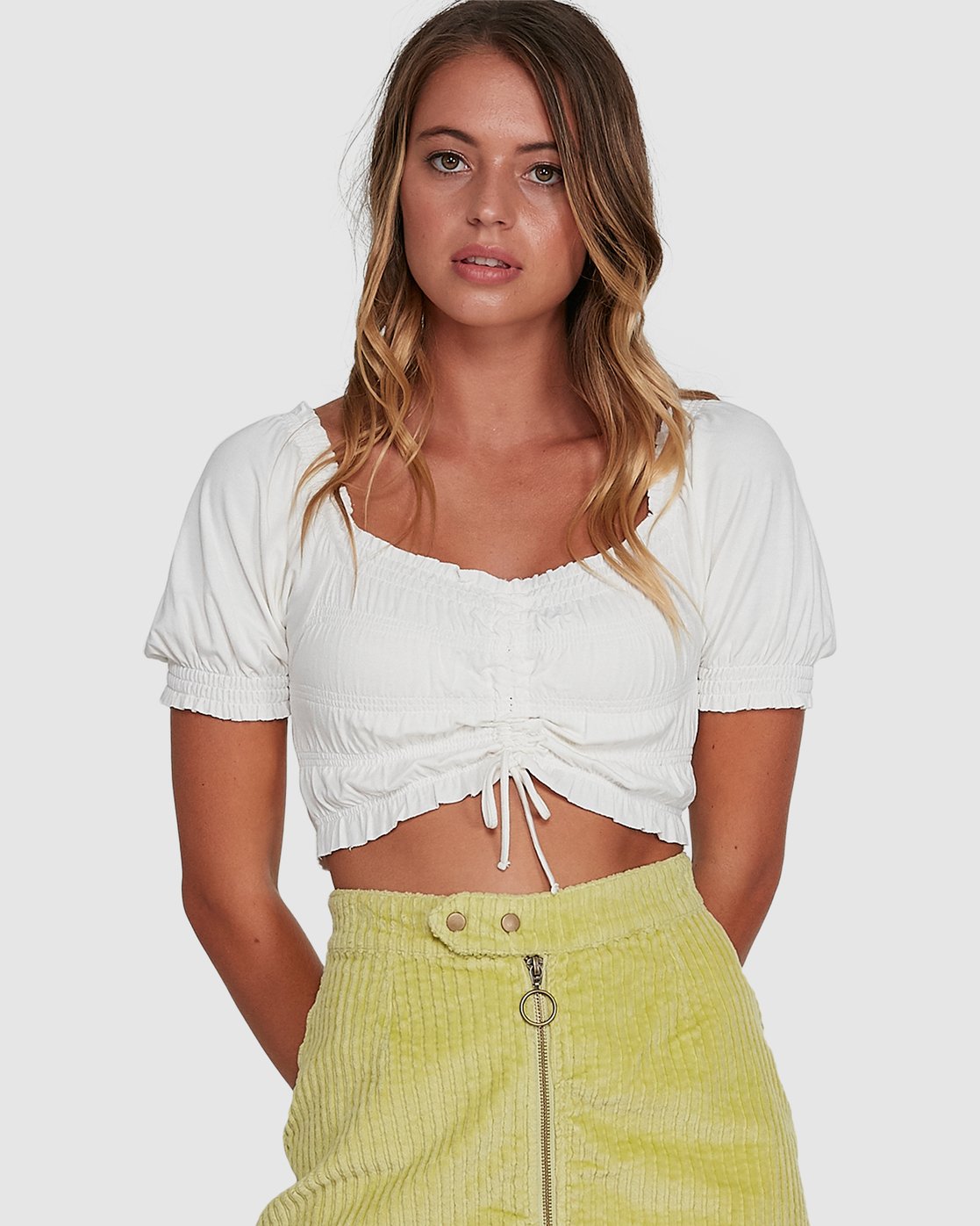 Billabong Here And Now Top White