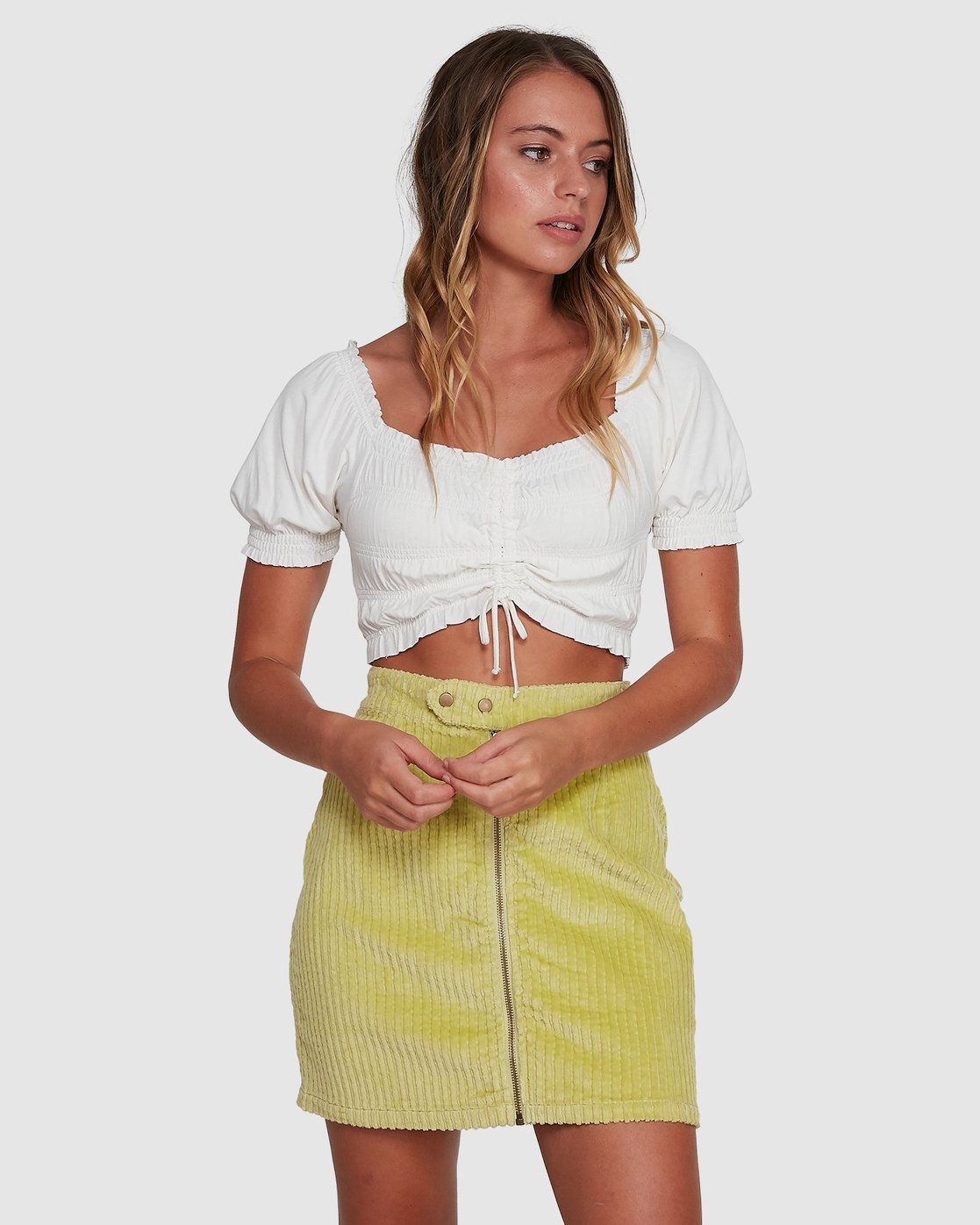 Billabong Here And Now Top White