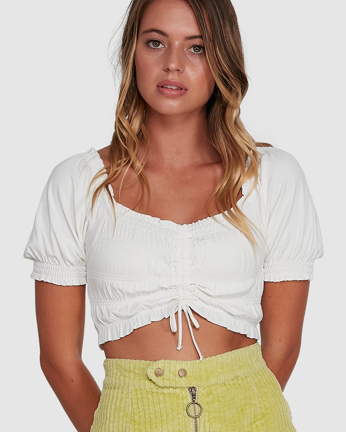 Billabong Here And Now Top White